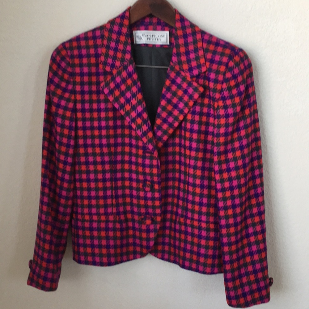 Evan-Picone Petites Short Blazer